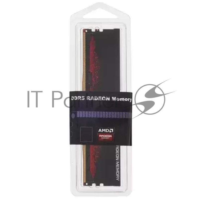 Оперативная память 8GB AMD Radeon™ DDR5 5600 DIMM Entertainment Series Black Gaming Memory R5S58G5600U1S Non-ECC, CL40, 1.1V, Heat Shield, RTL (R5S58G5600U1S)