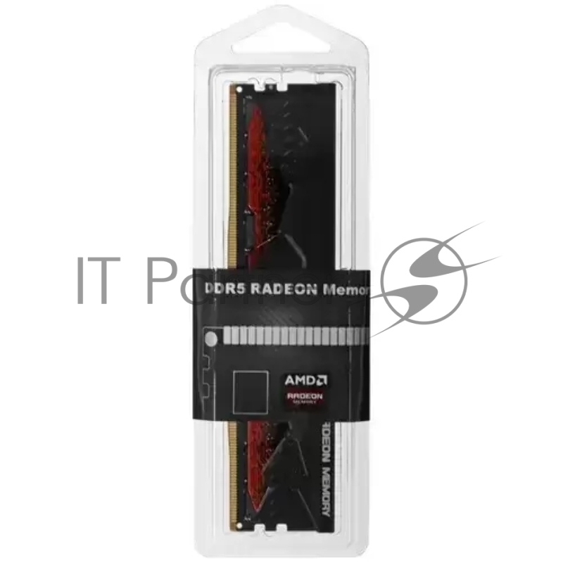 Оперативная память 16GB AMD Radeon™ DDR5 5200 DIMM Entertainment Series Black Gaming Memory R5S516G5200U1S Non-ECC, CL40, 1.1V, Heat Shield, RTL (R5S516G5200U1S)