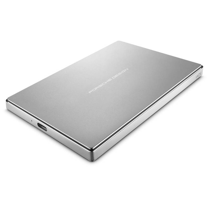 Внешний жесткий диск 1000ГБ 2.5 LaCie Porsche Design Mobile Drive STFD1000400, серебр. (USB3.1)