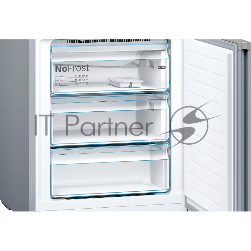 Холодильник Bosch KGN49XLEA, нержавеющая сталь