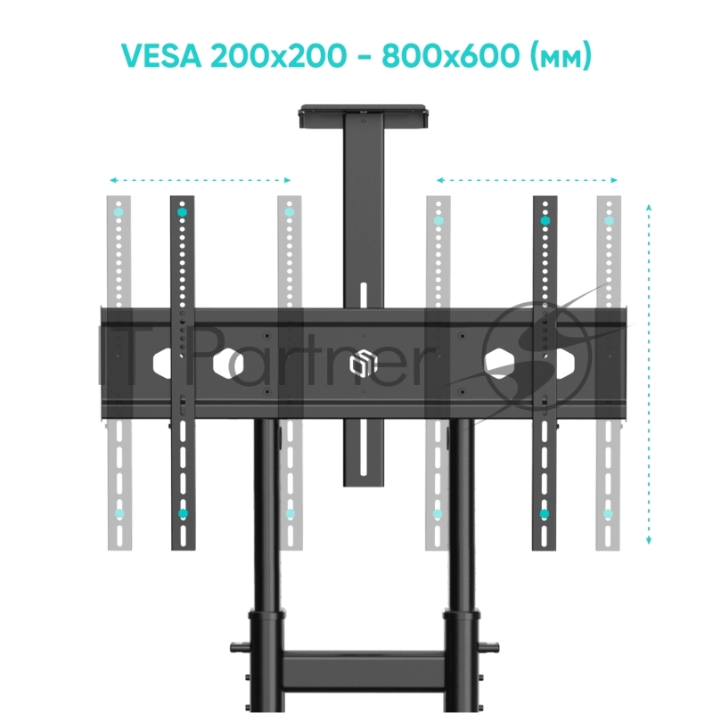 Стойка ONKRON TS1891 черная