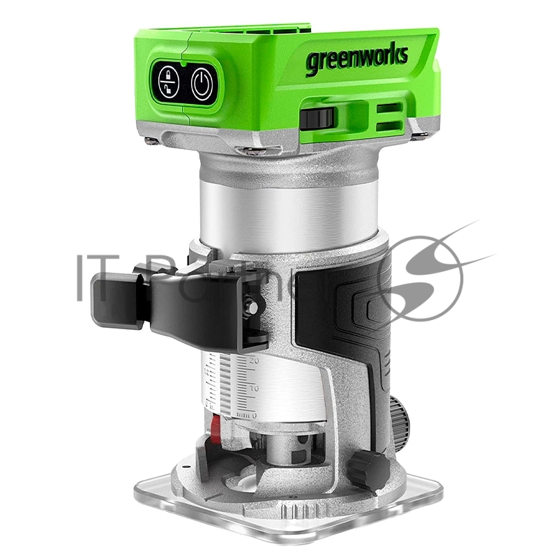 Фрезер аккумуляторный GreenWorks G24RO, 24V, бесщеточный, без АКБ и ЗУ (3502507)