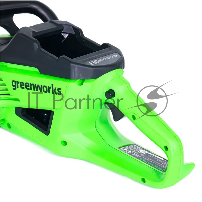 Цепная пила аккумуляторная GreenWorks GD40CS20Xk4, 40V, 40 см, 2000 Вт, бесщеточная, c 1хАКБ 4 Ач И ЗУ (2008807UB)