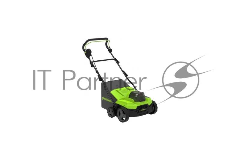 Аэратор/скарификатор аккумуляторный GreenWorks GD40SC38II, 40V, бесщеточный, без АКБ и ЗУ (2517607)