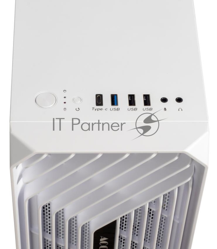 Корпус Accord ACC-265W белый без БП mATX 1x80mm 1x92mm 2x120mm 2xUSB2.0 1xUSB3.0 audio