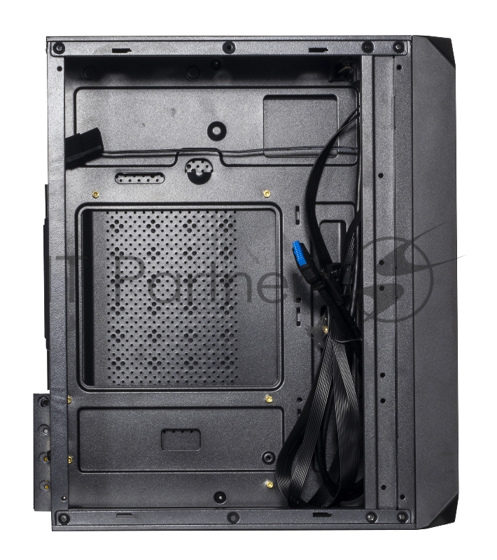 Корпус Accord ACC-265B черный без БП mATX 1x80mm 1x92mm 2x120mm 2xUSB2.0 1xUSB3.0 audio