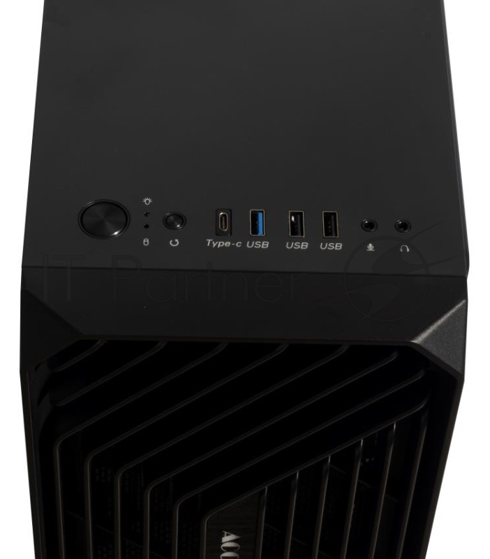 Корпус Accord ACC-265B черный без БП mATX 1x80mm 1x92mm 2x120mm 2xUSB2.0 1xUSB3.0 audio