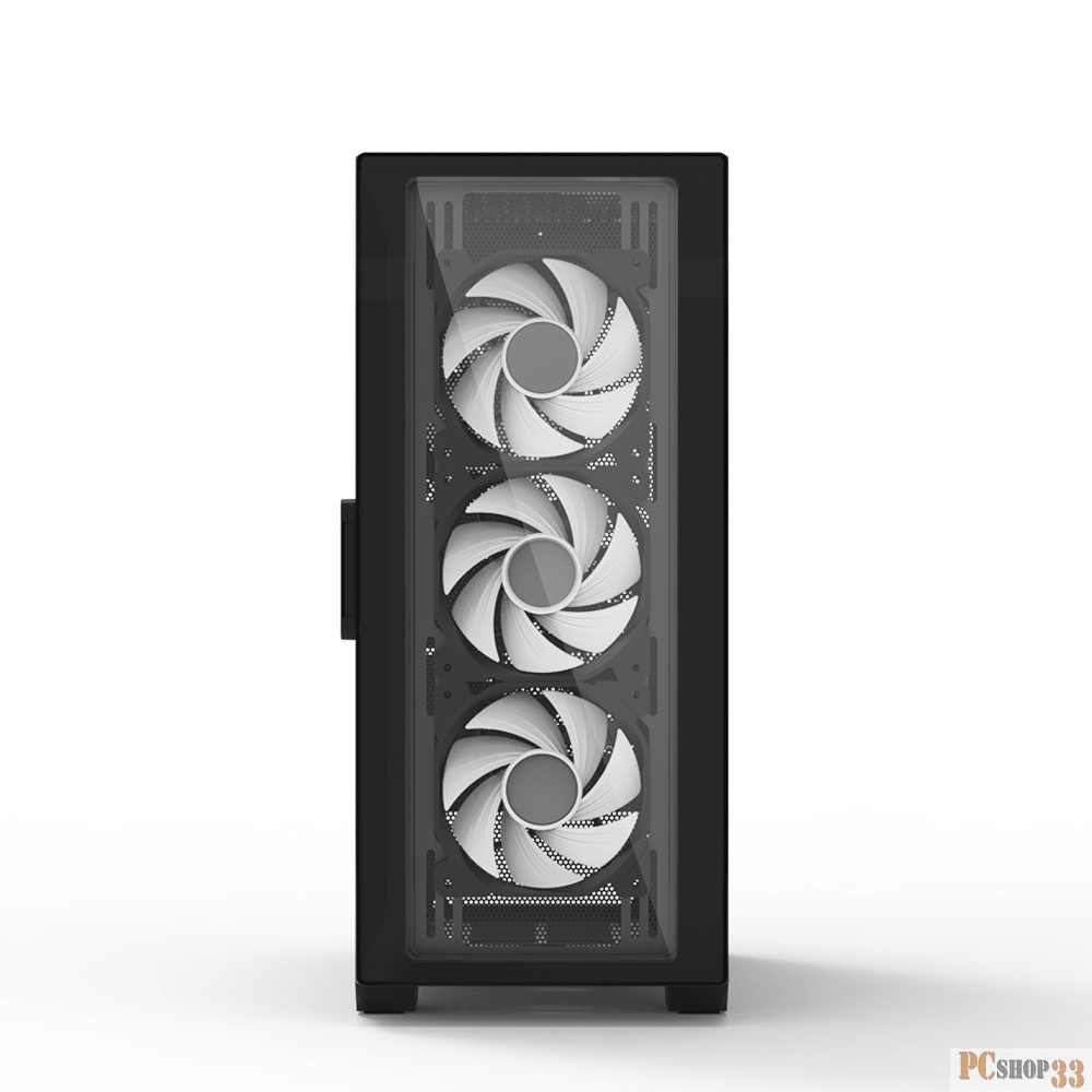 Корпус MidiTower Zalman I3 NEO TG Black (ATX, front mesh, TG window, USB2.0 x1, USB3.0x2, 4x120mm RGB fan, без БП) (I3 NEO TG Black)