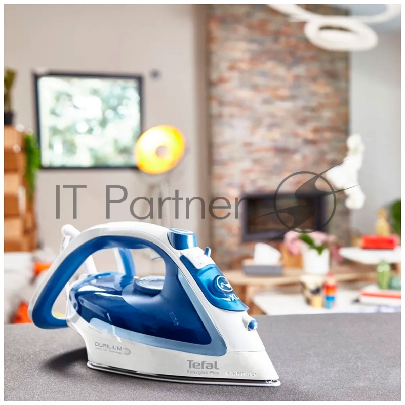 Утюг TEFAL FV5736E0 2500Вт, 220г, синий