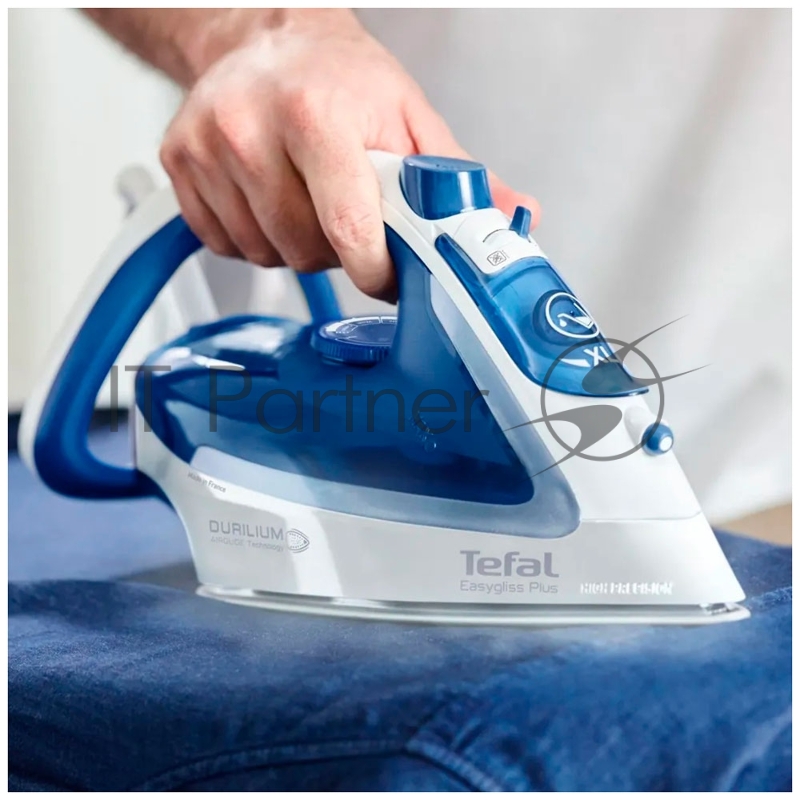 Утюг TEFAL FV5736E0 2500Вт, 220г, синий