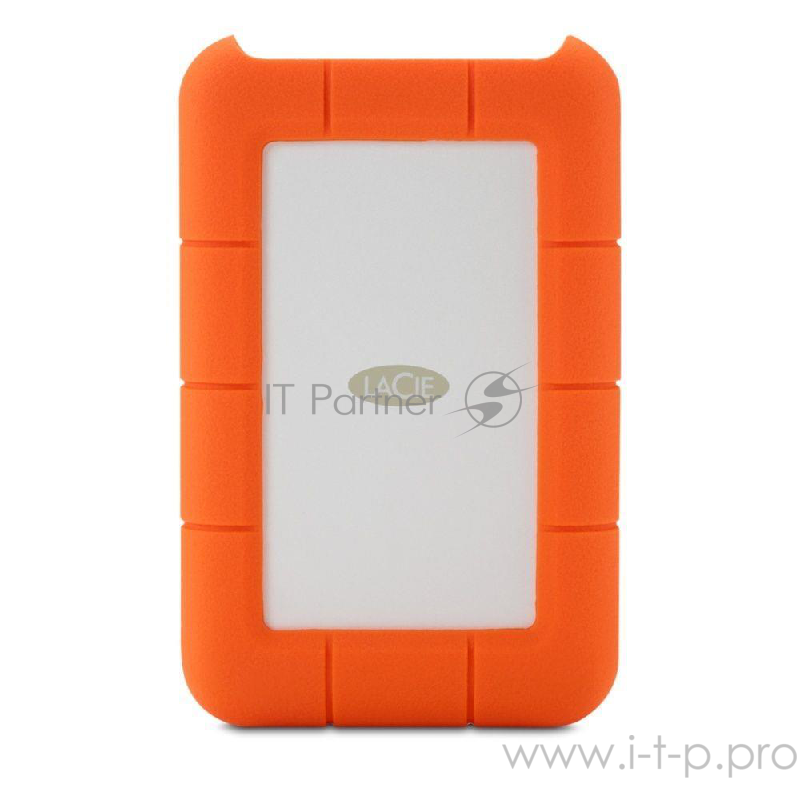 Внешний жесткий диск 1000ГБ 2.5 LaCie Rugged Mini, оранжевый (USB3.0)
