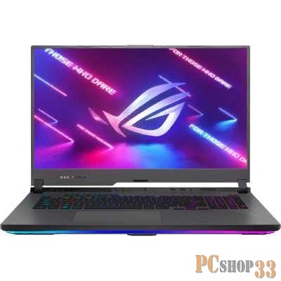 Ноутбук ASUS ROG Strix G17 G713RM-KH096 AMD Ryzen 7 6800H/16Gb/1TB SSD/17,3FHD IPS 360Hz / NVIDIA RTX 3060 6Gb/WiFi6/BT/Cam//DOS/2.6Kg/Ec Gray