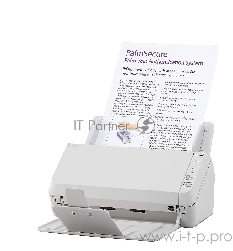 Сканер Fujitsu SP-1120, A4, 600x600dpi, с автоподатч., белый (USB2.0)