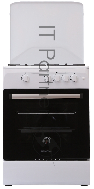 Плита газовая RENOVA SG6G-W белый