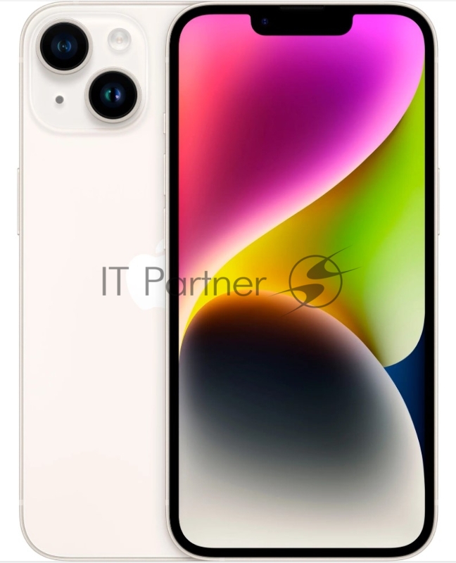 Мобильный телефон APPLE IPHONE 14 128GB STARLIGHT MPUR3HX/A