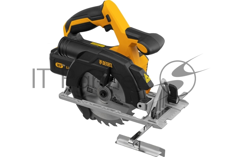 Пила циркулярная аккумуляторная бесщет. CCS-165-0, 18В Li-Ion// Denzel