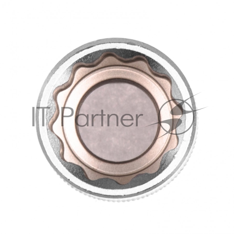 Головка торцевая, 19 мм, 12-гранная, CrV, под квадрат 1/2, хромированная// Stels