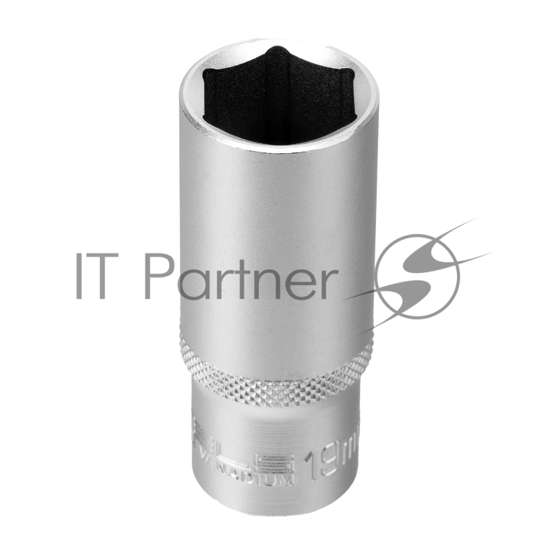 Набор удлиненных торцевых головок 3/8, 6-ти гр., CrV, 10шт., 8-19мм// Stels