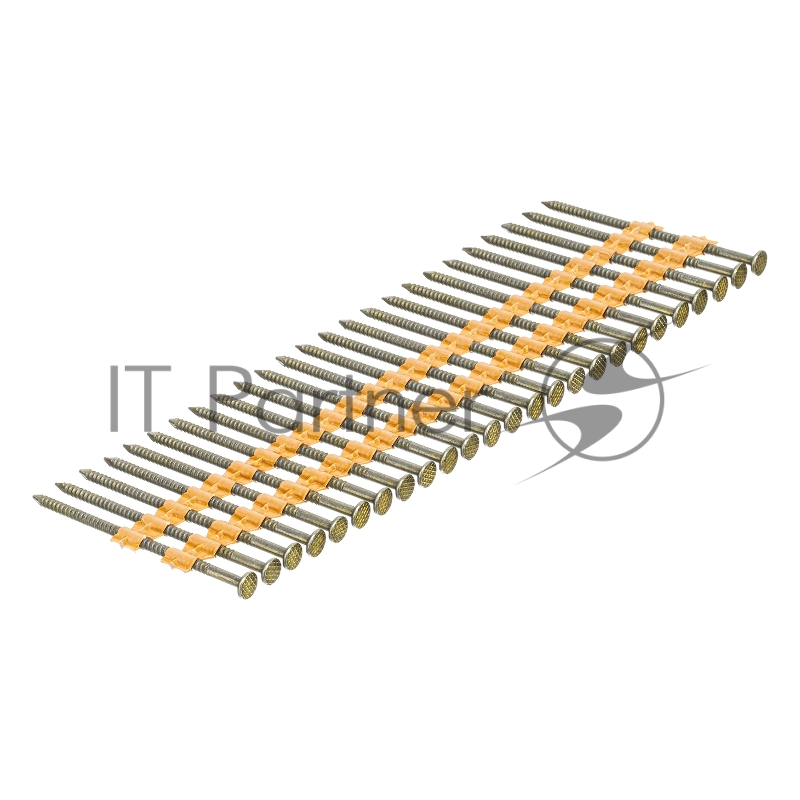 Гвозди для пнев. нейлера (крашен.), длина - 65 мм, диам. - 2,9 мм, 2000 шт.// Denzel