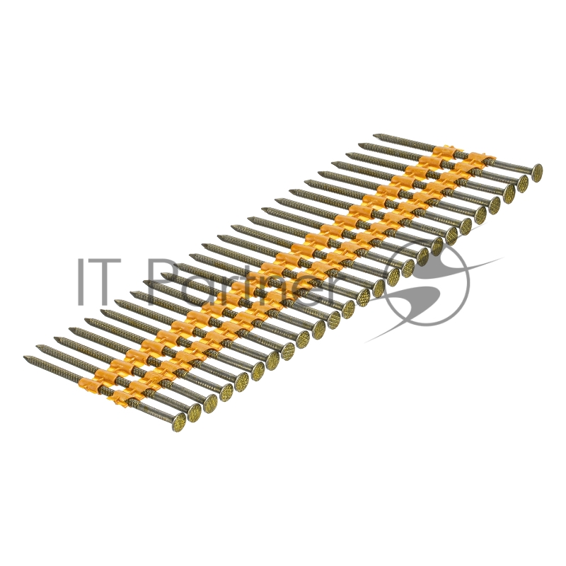 Гвозди для пнев. нейлера (крашен.), длина - 75 мм, диам. - 3,05 мм, 2000 шт.// Denzel