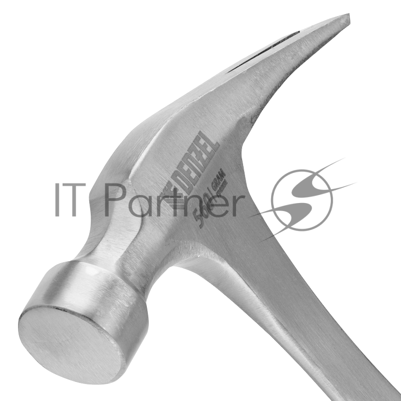 Молоток-гвоздодер 560 г, цельнометаллический, двухкомпонентная рукоятка // Denzel