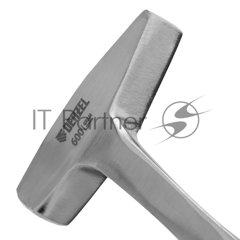 Молоток слесарный 600 г, цельнометаллический, двухкомпонентная рукоятка // Denzel