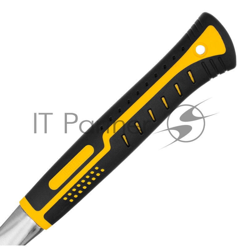 Молоток слесарный 600 г, цельнометаллический, двухкомпонентная рукоятка // Denzel