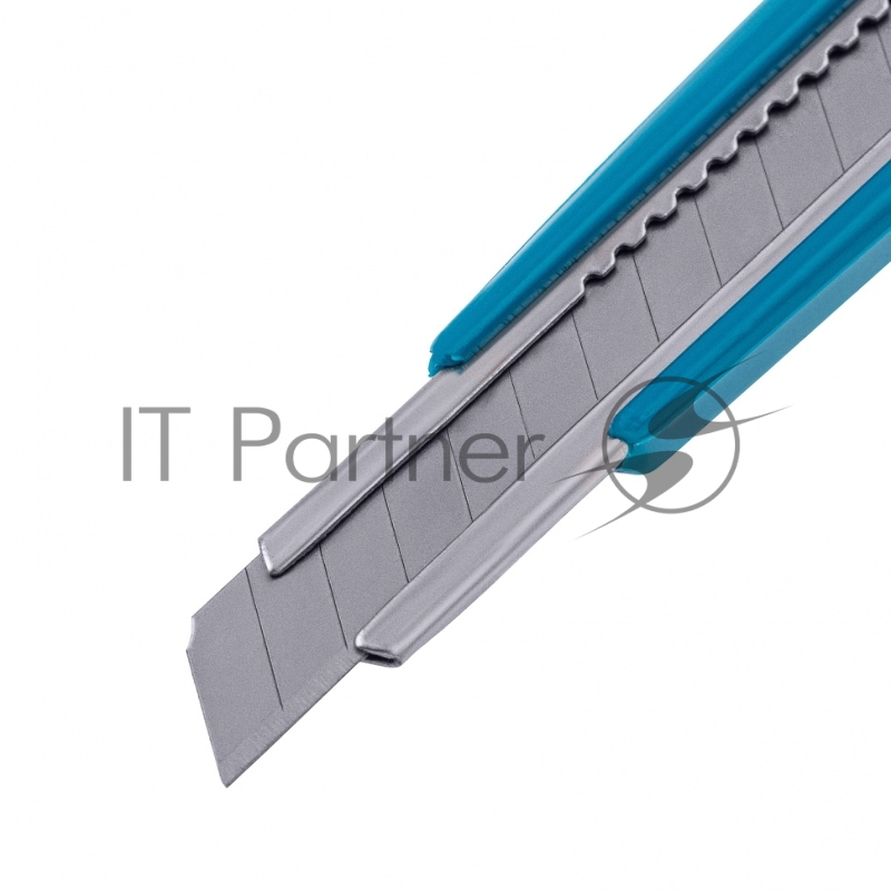 Нож 145 мм, корпус ABS-пластик, выдв. сегм. лезвие 9 мм (SK-5), метал. направляющая// Gross