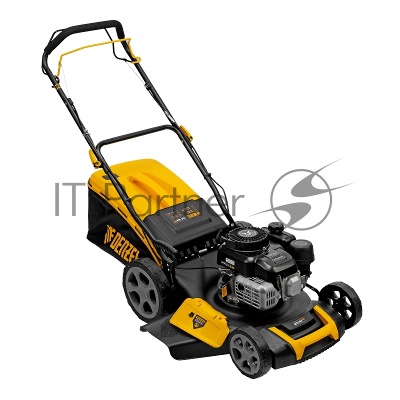 Газонокосилка бензиновая GLR-460SP-ZS, 149 см3, ширина 46 см, привод, травосборник 65 л// Denzel