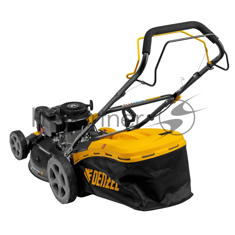 Газонокосилка бензиновая GLR-510SP-ZS, 171 см3, ширина 51 см, привод, травосборник 65 л// Denzel