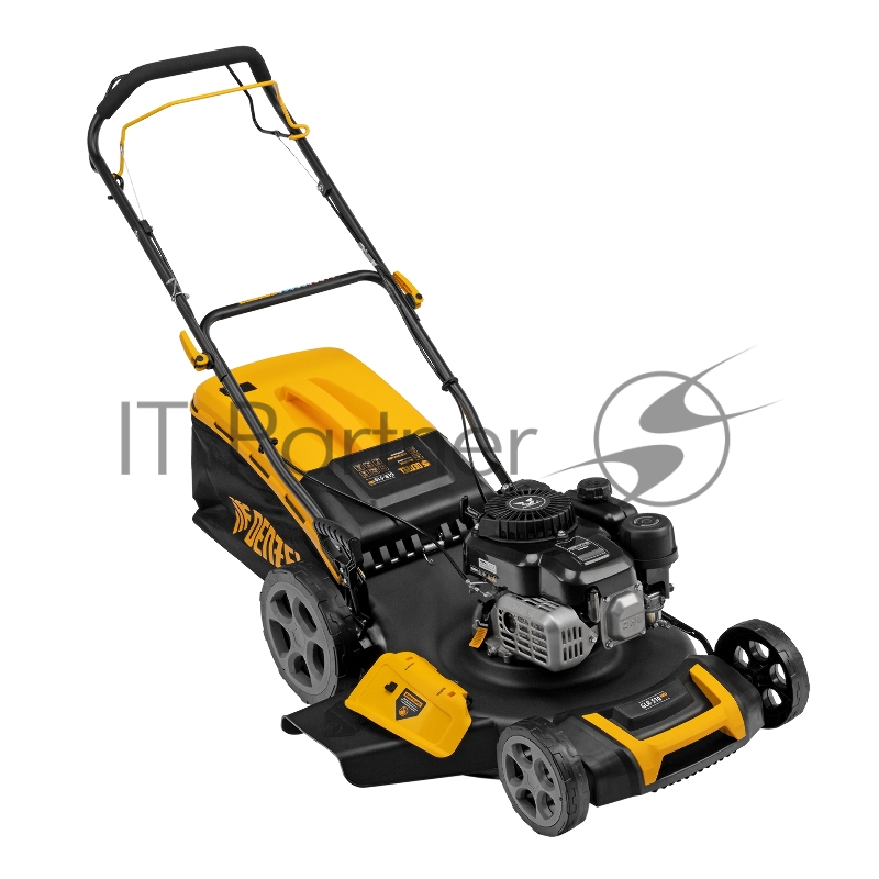 Газонокосилка бензиновая GLR-510SP-ZS, 171 см3, ширина 51 см, привод, травосборник 65 л// Denzel