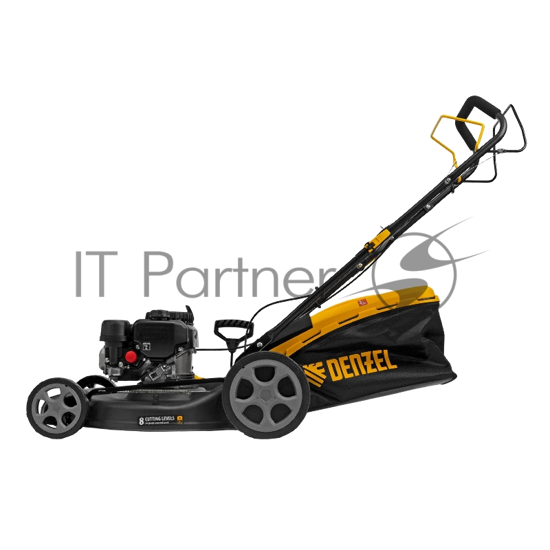 Газонокосилка бензиновая GLR-510SP-ZS, 171 см3, ширина 51 см, привод, травосборник 65 л// Denzel