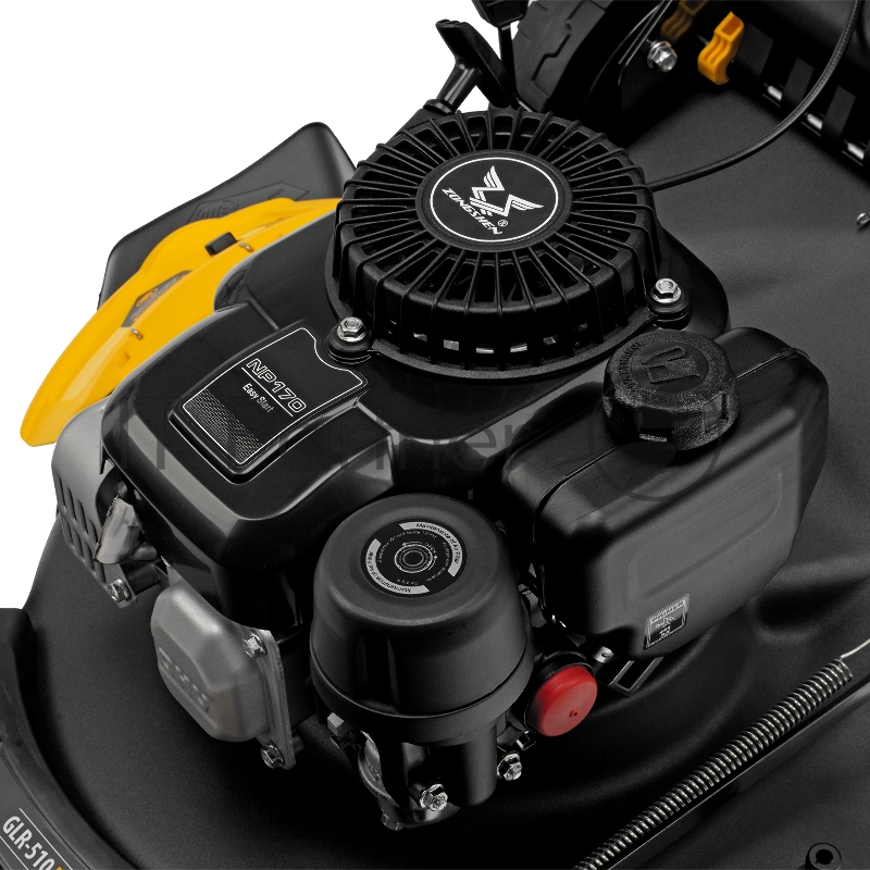 Газонокосилка бензиновая GLR-510SP-ZS, 171 см3, ширина 51 см, привод, травосборник 65 л// Denzel