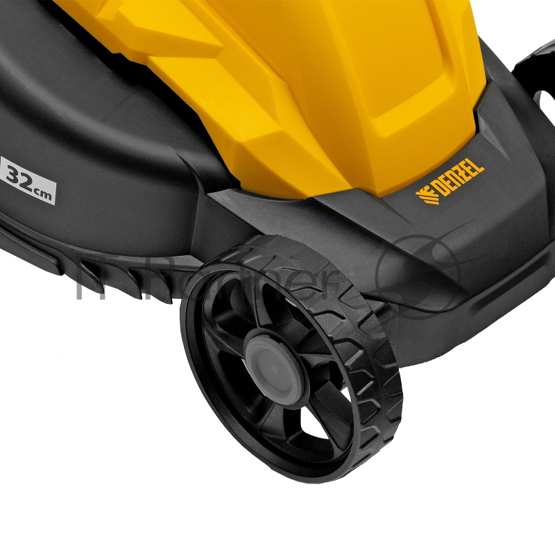 Газонокосилка электрическая GM-1100, 1100 Вт, шир. 32 см, 3 уров., травосб. 30 л// Denzel