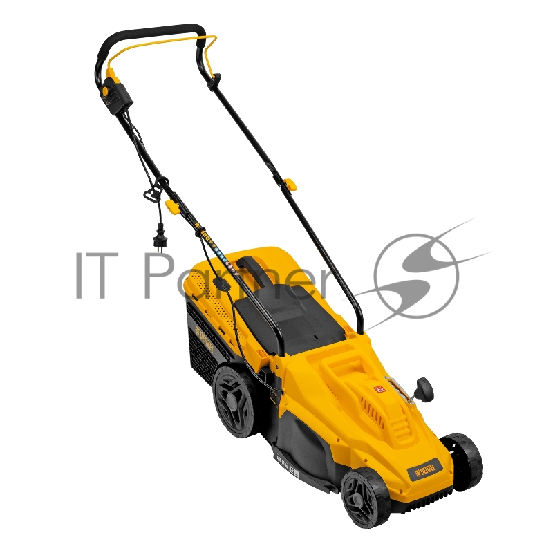 Газонокосилка электрическая GM-1300, 1300 Вт, шир. 32 см, 5 уров., травосб. 35 л// Denzel