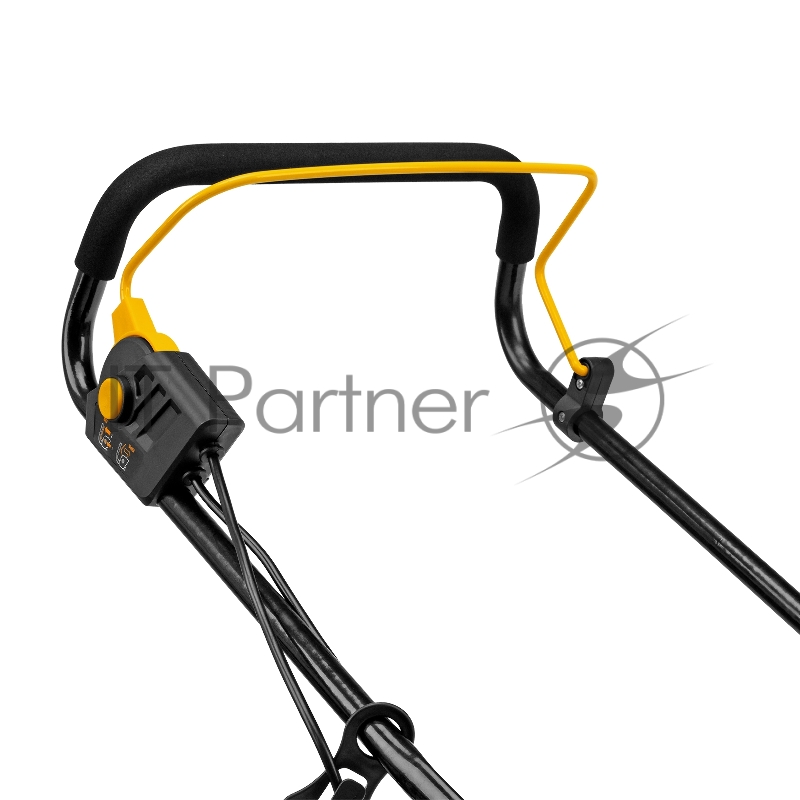 Газонокосилка электрическая GM-1300, 1300 Вт, шир. 32 см, 5 уров., травосб. 35 л// Denzel