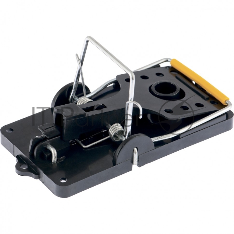 Мышеловка пластиковая открытая, металлический механизм, малая, 100х45 мм, 2 шт.// Сибртех