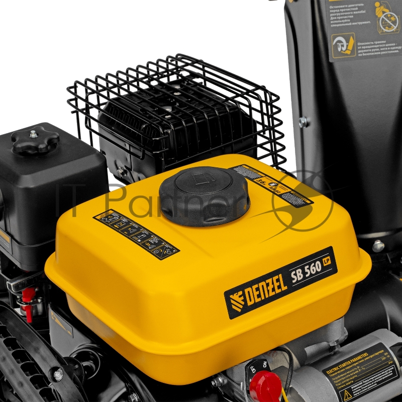 Бензиновая снегоуборочная машина SB 560 LP, 212cc, эл.старт, фара// Denzel