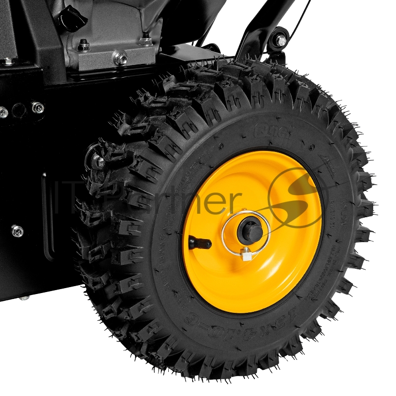 Бензиновая снегоуборочная машина SBM 610, 212cc, ручной старт, фара// Denzel