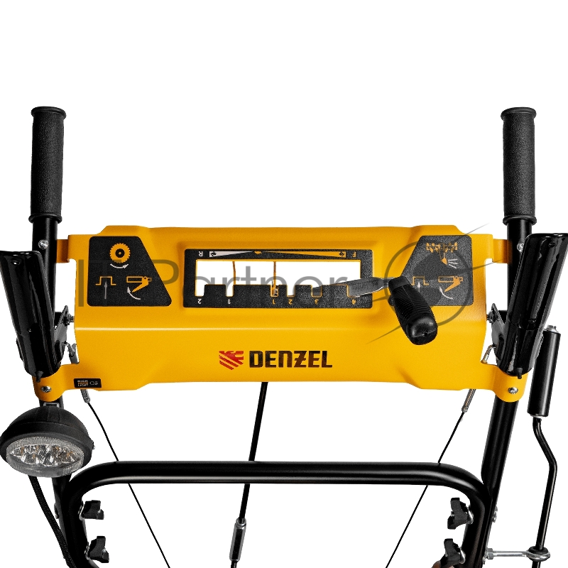 Бензиновая снегоуборочная машина SBM 610, 212cc, ручной старт, фара// Denzel