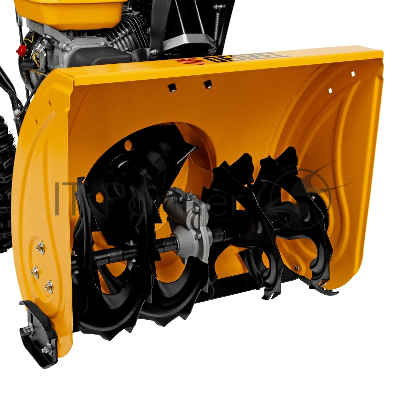 Бензиновая снегоуборочная машина SBM 610, 212cc, ручной старт, фара// Denzel