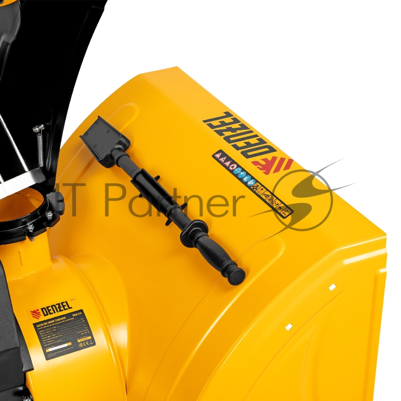 Бензиновая снегоуборочная машина SBM 610, 212cc, ручной старт, фара// Denzel