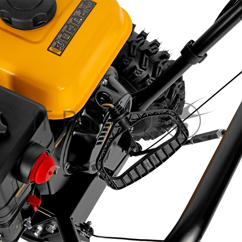 Бензиновая снегоуборочная машина SBM 610, 212cc, ручной старт, фара// Denzel