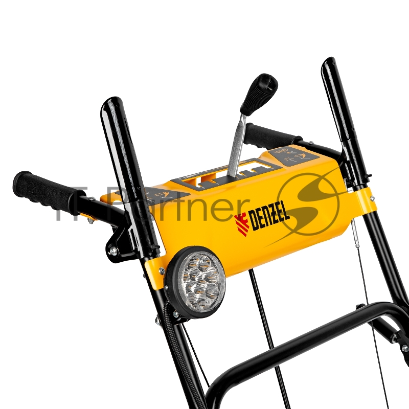 Бензиновая снегоуборочная машина SBM 610, 212cc, ручной старт, фара// Denzel