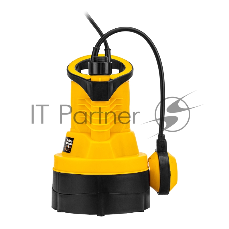 Дренажный насос для чистой воды DPB400, 400 Вт, подъем 11 м, 5500 л/ч// Denzel