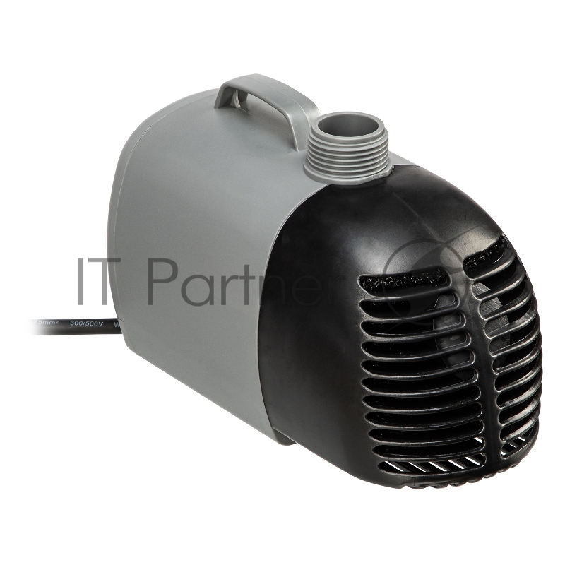 Насос фонтанный FNP110-34, 112 Вт, подъем 3,4 м, 3400 л/ч, колокольчик/каскад/гейзер// Denzel