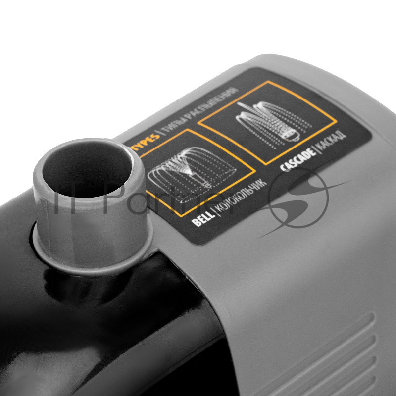 Насос фонтанный FNP18-14, 18 Вт, подъем 1,4 м, 750 л/ч, колокольчик/каскад// Denzel