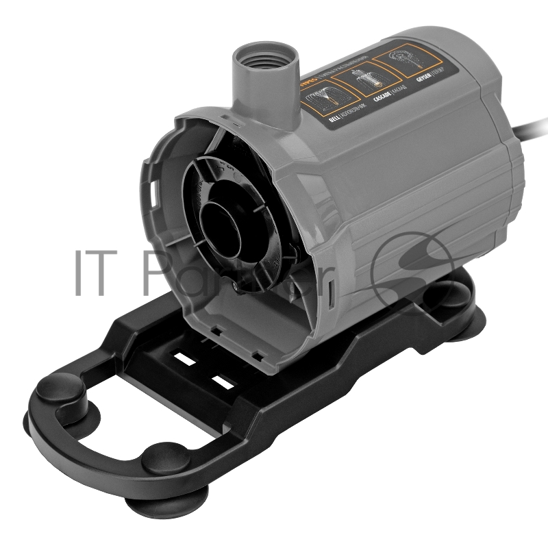 Насос фонтанный FNP31-24, 31 Вт, подъем 2,4 м, 1500 л/ч, колокольчик/2 каскада/гейзер// Denzel