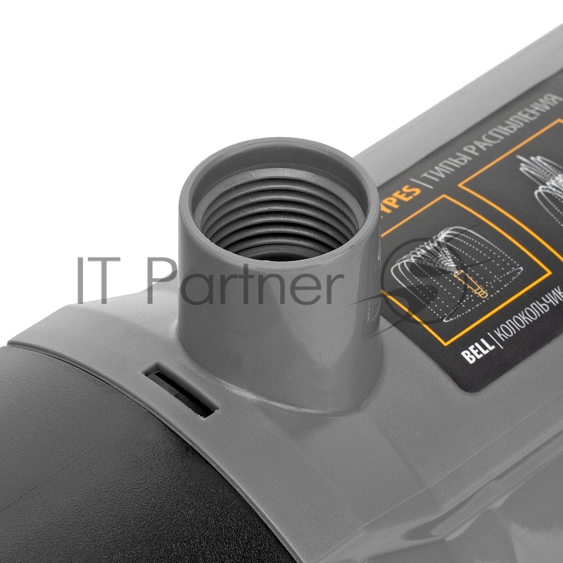 Насос фонтанный FNP31-24, 31 Вт, подъем 2,4 м, 1500 л/ч, колокольчик/2 каскада/гейзер// Denzel