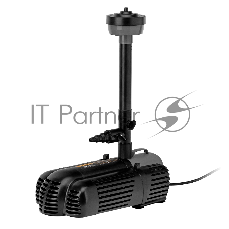 Насос фонтанный FNP90-39, 92 Вт, подъем 3,9 м, 3200 л/ч, колокольчик/каскад/гейзер// Denzel